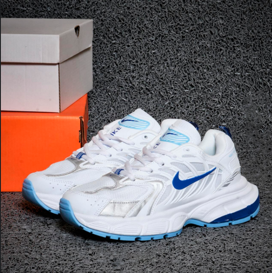Tenis Nike Skate Araña Blanco Azul Dama